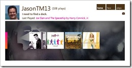 My Zune Card, as of 11-27-2007