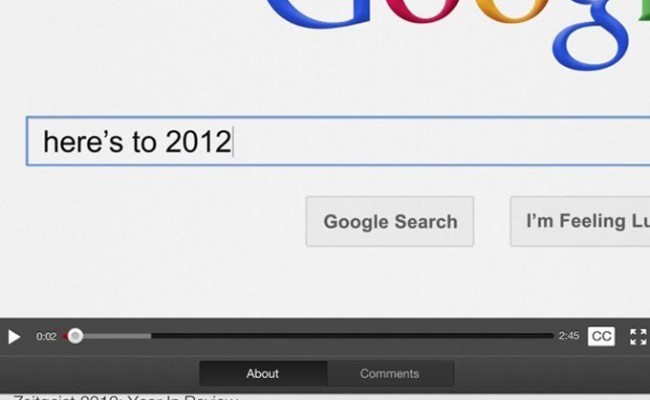 Google’s 2012 Year In Review